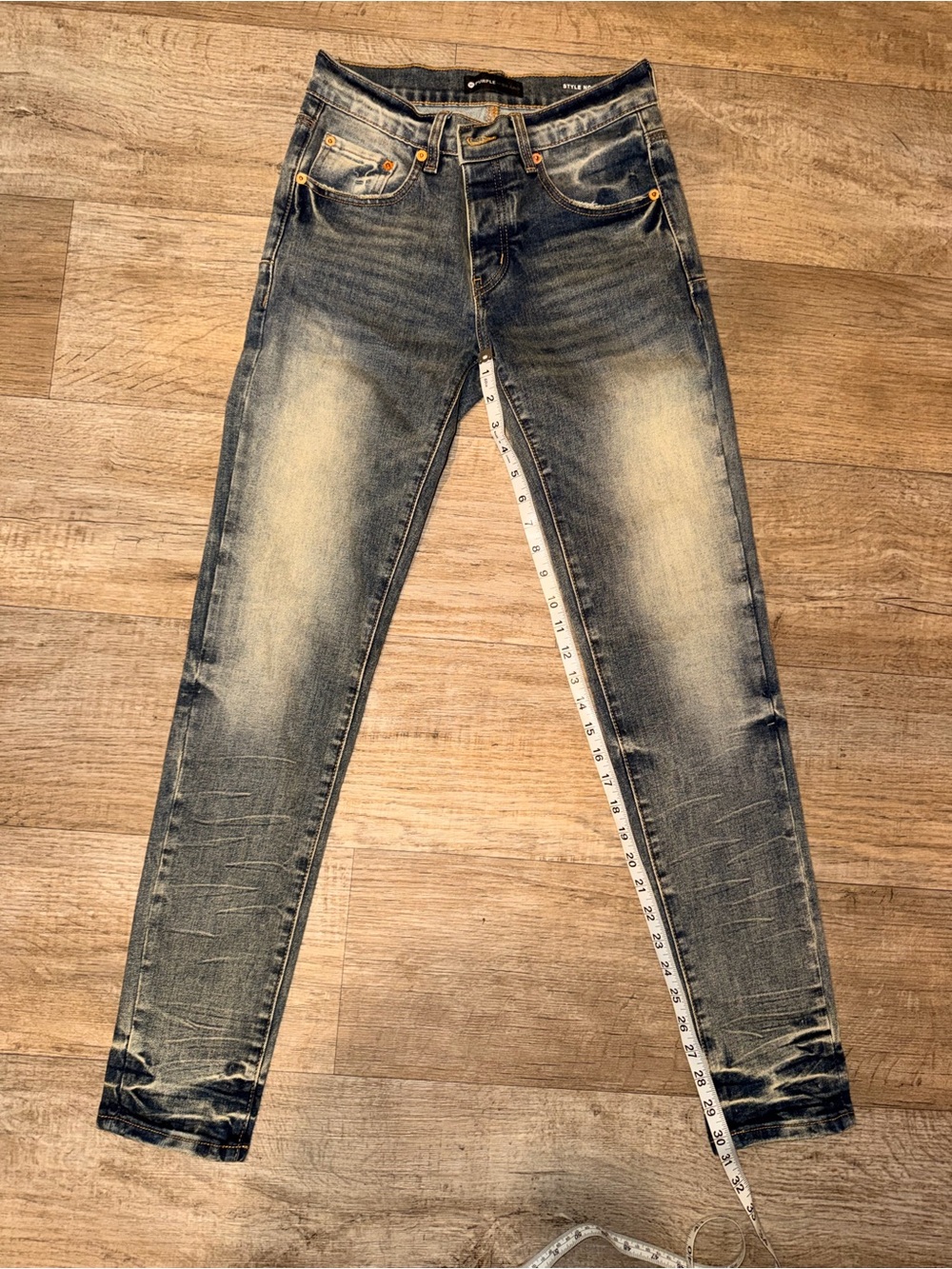 Slim Men's Jeans in Faded Blue Wash